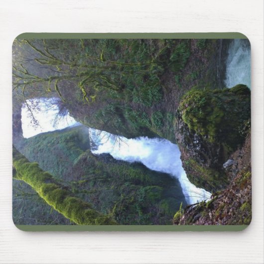 Bridal Veil Falls, Oregon Mousepad (Vorne)