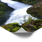 Bridal Veil Falls, Oregon Poster (Ecke)