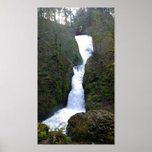 Bridal Veil Falls, Oregon Poster