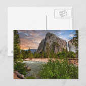 Bridal Veil Falls Postkarte (Vorne/Hinten)