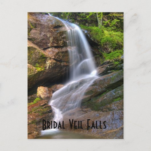 Bridal Veil Falls Postkarte (Vorderseite)