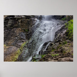 Bridal Veil Falls, Spearfish Canyon, South Dakota Poster
