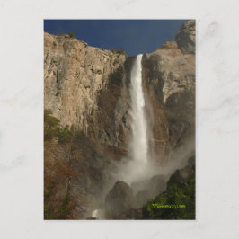 Bridal Veil Falls, Yosemite Postkarte