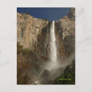 Bridal Veil Falls, Yosemite Postkarte