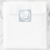 Bridal Veil Quadratischer Aufkleber (Tasche)