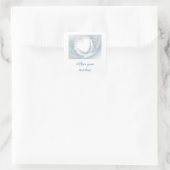 Bridal Veil Quadratischer Aufkleber (Tasche)