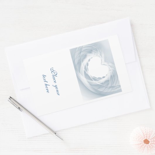 Bridal Veil Rechteckiger Aufkleber (Umschlag)