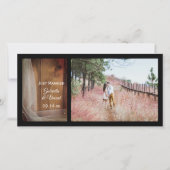 Bridal Veil und Barnwaldland Nur verheiratet Ankündigung (Vorderseite)