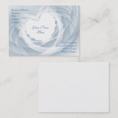 Bridal Veil Visitenkarte (Vorne/Hinten)