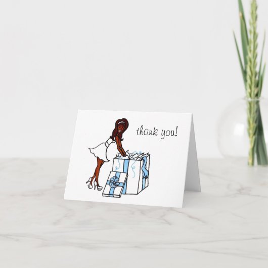 Bridal Vielen Dank (leer) Dankeskarte (Vorderseite)