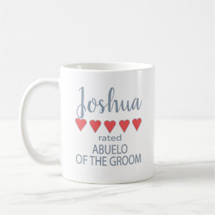Bridal & Wedding Party 5 Herz Abuelo Gräuel Kaffeetasse