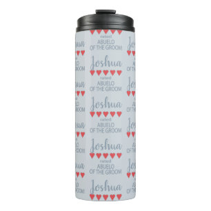 Bridal & Wedding Party 5 Herz Abuelo Gräuel Thermosbecher