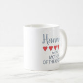 Bridal & Wedding Party 5 Herz Mutter des Gräuels Kaffeetasse (VorderseiteRechts)