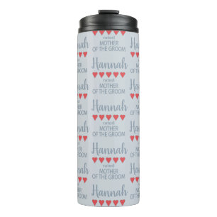 Bridal & Wedding Party 5 Herz Mutter des Gräuels Thermosbecher