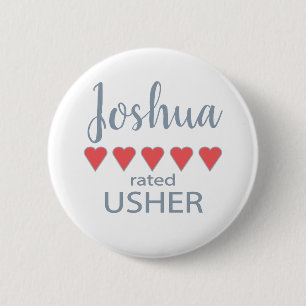Bridal & Wedding Party 5 Herzensstifter Button