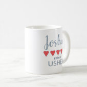 Bridal & Wedding Party 5 Herzensstifter Kaffeetasse (VorderseiteRechts)