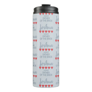 Bridal & Wedding Party 5 Herzenvater Thermosbecher
