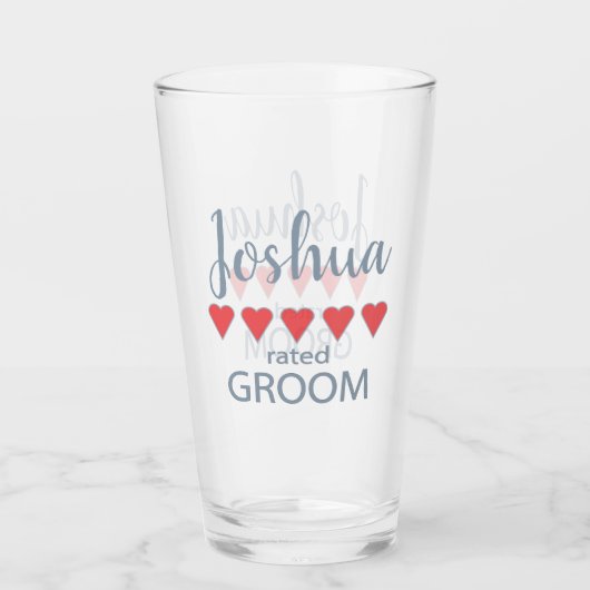 Bridal & Wedding Party 5 Herzgarten Glas (Vorderseite)
