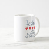 Bridal & Wedding Party 5 Herzgottvater des Grooms Kaffeetasse (VorderseiteRechts)