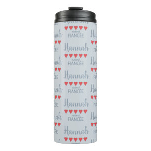 Bridal & Wedding Party 5 Herzstücke Thermosbecher