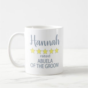 Bridal & Wedding Party 5 Sterne Abuela of Groom Kaffeetasse