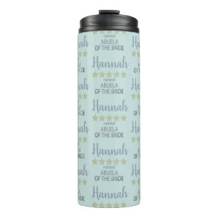 Bridal & Wedding Party 5 Sterne Abuela von Bride Thermosbecher