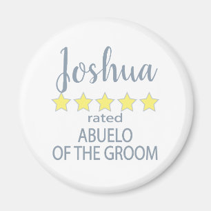Bridal & Wedding Party 5 Sterne Abuelo Groom Magnet