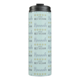 Bridal & Wedding Party 5 Sterne Beste Frau Thermosbecher