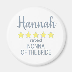 Bridal & Wedding Party 5 Sterne Brautnacht Magnet