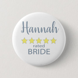 Bridal & Wedding Party 5 Sterne Bridge Button