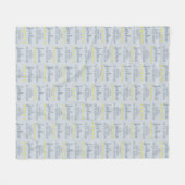Bridal & Wedding Party 5 Sterne Nephew Fleecedecke (Vorderseite (Horizontal))