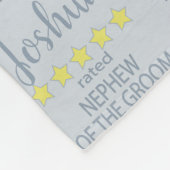 Bridal & Wedding Party 5 Sterne Nephew Fleecedecke (Ecke)
