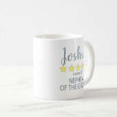 Bridal & Wedding Party 5 Sterne Nephew Kaffeetasse (VorderseiteRechts)