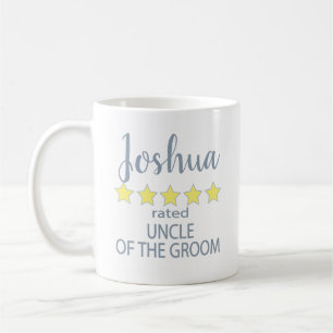 Bridal & Wedding Party 5 Sterne Onkel Groom Kaffeetasse