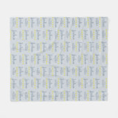 Bridal & Wedding Party 5 Sterne Seite Fleecedecke (Vorderseite (Horizontal))