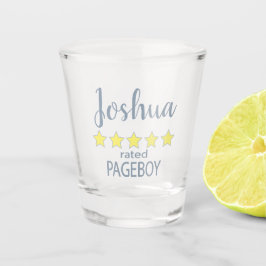 Bridal & Wedding Party 5 Sterne Seite Schnapsglas