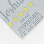 Bridal & Wedding Party 5 Sterne Stepfather of Brid Fleecedecke (Ecke)