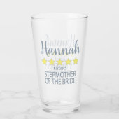 Bridal & Wedding Party 5 Sterne Stepmutter von Bri Glas (Rückseite)