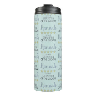 Bridal & Wedding Party 5 Sterne Stepschwester Thermosbecher