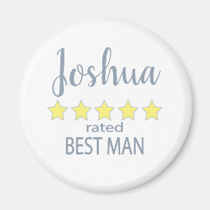 Bridal & Wedding Party 5 Sterne Trauzeuge Magnet