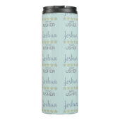 Bridal & Wedding Party 5 Sterne Usher Thermosbecher (Rückseite)