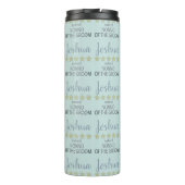 Bridal & Wedding Party mit 5 Sternen Thermosbecher (Rückseite)