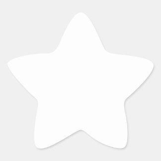 Bridal White Stern-Aufkleber