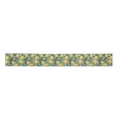 Bridal Yellow Peonies und Green Ferns Satinband (Vorderseite)