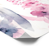 Bridal zu sein elegantes weißes Kleid Bridal Willk Poster (Ecke)