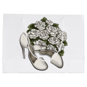 Bridal-Zubehör Große Geschenktüte (Rückseite)