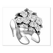Bridal-Zubehör Gummistempel (Prägung)
