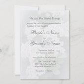 Bridals Bouquet-Hochzeit Einladung (Vorderseite)