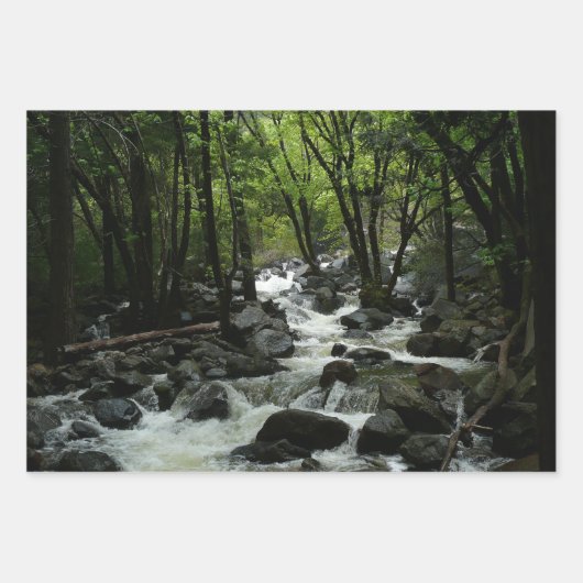 Bridalveil Creek im Yosemite-Nationalpark Geschenkpapier Set (Vorderseite)