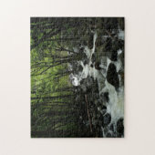 Bridalveil Creek im Yosemite-Nationalpark Puzzle (Vertikal)